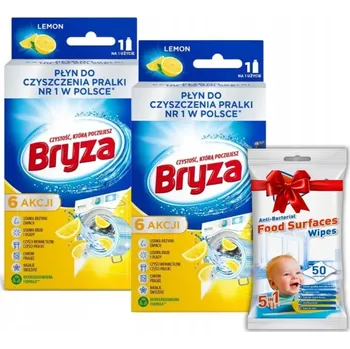 Čistič pračky Bryza Čistič pračky Lemon 250 ml x2 +
