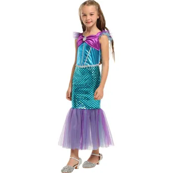 Karnevalový kostým Kostým mořská víla, vel. S 100-110 cm