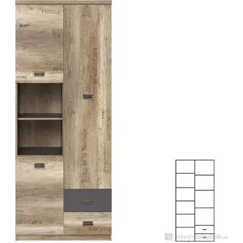 Black Red White Malcolm REG3D2S