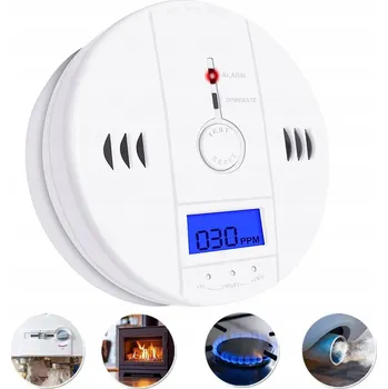 Detektor CO Detektor Oxidu Uhelnatého Oxidu Uhelnatého a Kouře s Certifikací
