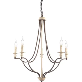 ACA DECOR Závěsný lustr LYON max. 5x60W/E14/230V/IP20