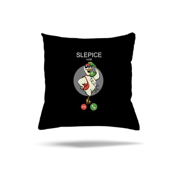 Polštář Bastard Slepice volá polštář Black