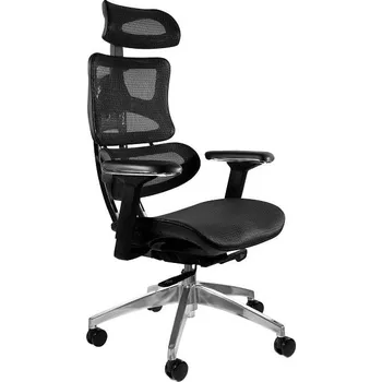 Nábytek Křeslo Ergotech - Unique černá 69x122 cm