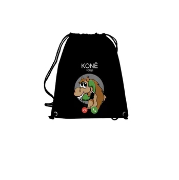 Sportovní vak Bastard Koně volají vak Black