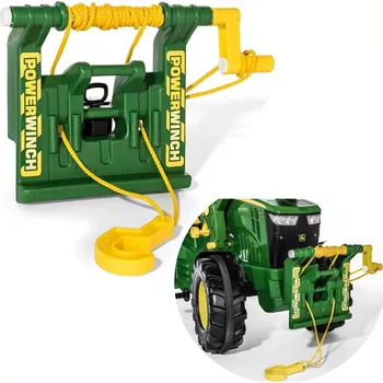 Dětské šlapadlo Rolly Toys naviják JOHN DEERE pro dětské traktory