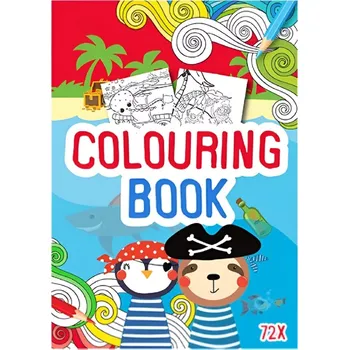 omalovánky Kniha omalovánek A4 – 72 stran