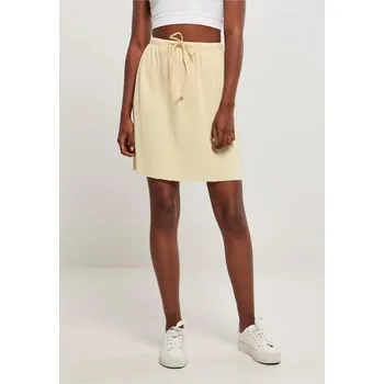 Dámská sukně Ladies Plisse Mini Skirt - softyellow 4XL