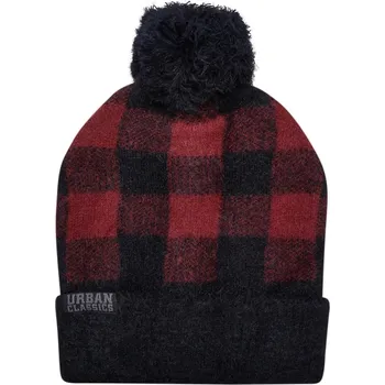 Čepice Pom Beanie - black/red