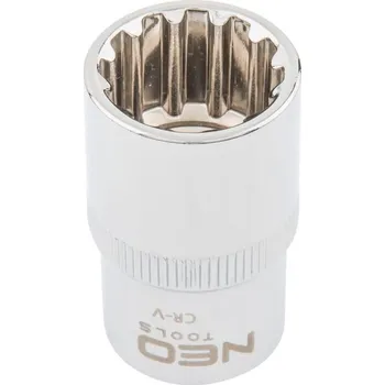 Zásuvka drážkovaná 1/2", 13 mm 08-585 NEO TOOLS