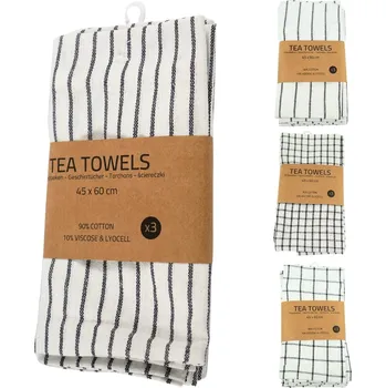 Utěrka Textilomanie Linea 45 x 60 cm mix druhů 3 ks