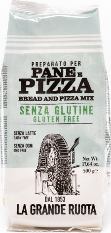 La Grande Ruota Bezlepková směs mouky na pizzu a chleba Pane Pizza 500g