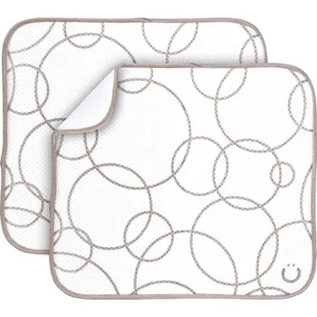 Kojenecká láhev Ubbi Sušicí podložka z mikrovlákna 2 ks Taupe