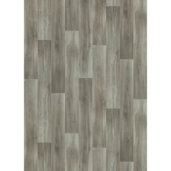 pvc podlaha Breno PVC XTREME Lime Oak 976M – tmavě šedé dřevo, šíře 200 cm