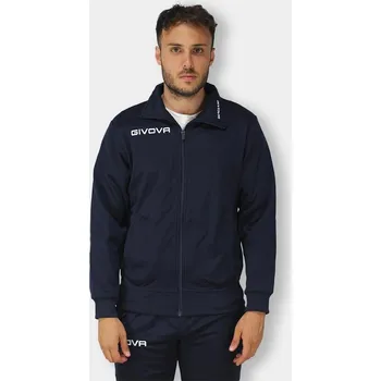 Dámská mikina GIVOVA Givova Polarfleece Mono 500 bunda S MODRÁ