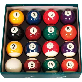 ARAMITH Sada kulečníkových míčků Aramith 50,8 mm VÍCEBAREVNÁ