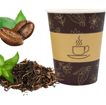 Jednorázové nádobí Jednorázový kelímek Love Nature papírový béžový 250 ml 50 ks ekologický