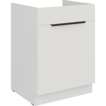 Kuchyňská skříňka Dolní skříňka na dřez LUNARA - šířka 60 cm, bílá
