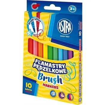 Fixy štětcové 10 ks Astra