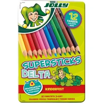 Pastelka Supersticks DELTA 12 - JOLLY