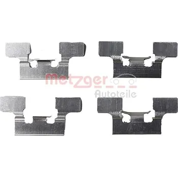 Přislušenství brzdového systému Sada příslušenství, obložení kotoučové brzdy METZGER AUTOTEILE 109-1647