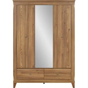 Šatní skříň Black Red White Bergen SZF2D1M2S