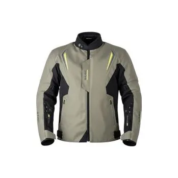 Moto bunda Touringová moto bunda W-TEC Karmal - černo-olivově zelená, 5XL