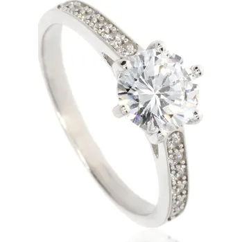 Prsten Zlatnictví Helios Prsten bílé zlato zásnubní