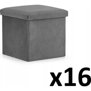 Taburet Taburet Oskar šedý