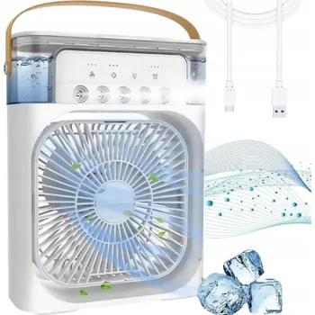 Domácí ventilátor Stolní ventilátor FUN5 vícebarevný s zvlhčovačem a regulací náklonu