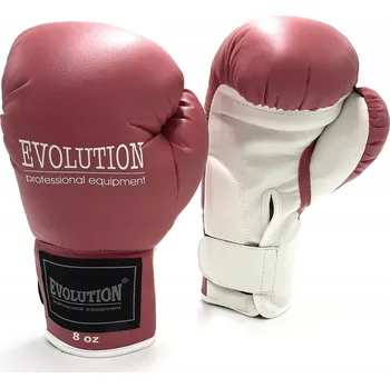 Boxerské rukavice BOXERSKÉ RUKAVICE EVOLUTION BASIC 6 OZ růžové