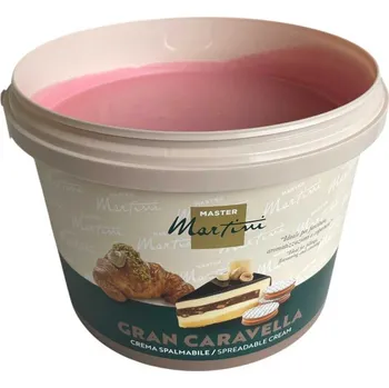 Master Martini Caravella Jahodový krém Hmotnost: 5 kg