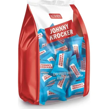 Cukrovinka Roshen Johnny Krocker COCONUT wafer 350g (Kartonové balení : 12 ks)