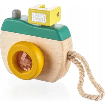Hračka pro nejmenší Dřevěná Hračka s fotoaparátem Zopa