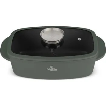 pekáč BERLINGERHAUS Pekáč do trouby s Aroma víkem 6 l Matte Green Collection BH-8775
