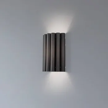 Lampička Duolla Nástěnné světlo Aria, černé, mikrovlákno, E27 černý 1 x 15 W LED - Doprava zdarma