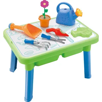 Hra na zahradu Wopie vodní a písková hrací stolní sada 2v1 s 13 doplňky