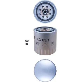 Filtr do auta Palivový filtr MAHLE KC 63/1D