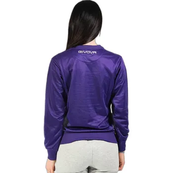 Pánský svetr GIVOVA Givova Maglia Polarfleece G/Collo One M FIALOVÁ