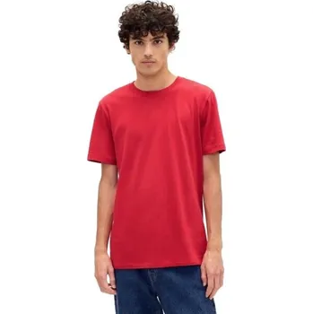 Pánské tričko Pánské tričko GAP V-EVERYDAY SOFT CREW - SOLID L Červená