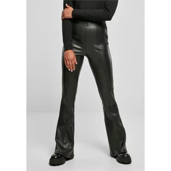 Dámské legíny Ladies Synthetic Leather Flared Pants S