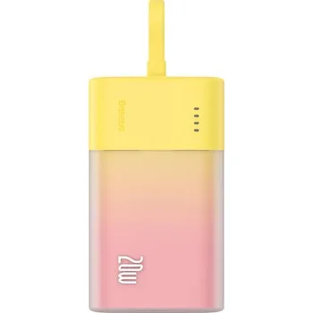Powerbanka BASEUS Pawerbanka Baseus Popsicle 5200 mAh 20 W, Lightning + USB-C kabel