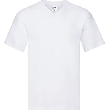 Pánské tričko Fruit of the Loom Pánské bavlněné triko 61-426-0 White M