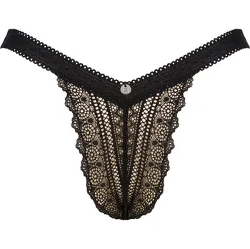 Kalhotky Obsessive Estiqua Panties černé