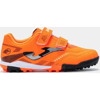 Kopačky JOMA Joma Powerful JR 2508 – dětské turfy 29cm BEZBARVÁ|ORANŽOVÁ|RŮŽOVÁ