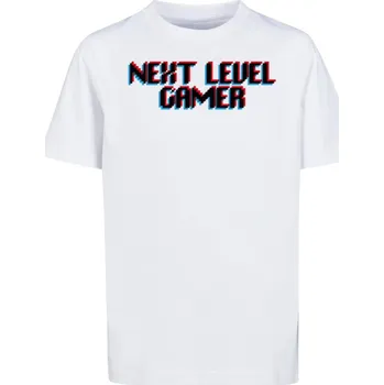 Kids Next Level Gamer Tee - white 158/164