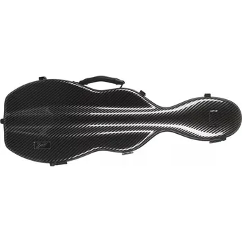 Smyčcový nástroj Pouzdro houslové Bacio Instruments Fiberglass Violin Case Cello Style BK