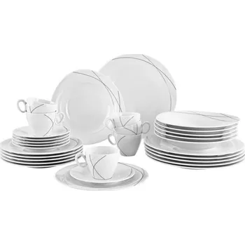 Sada nádobí Seltmann Weiden KOMBINOVANÁ SOUPRAVA, 30dílné, porcelán - Sady nádobí kombinované - 0031230755