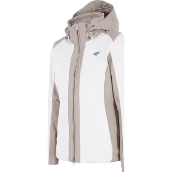 4F Dámská lyžařská bunda H4Z17-KUDN005 White XL