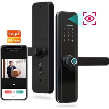 Dveřní kování Kování na dveře Smoot Air Lock Pro černá