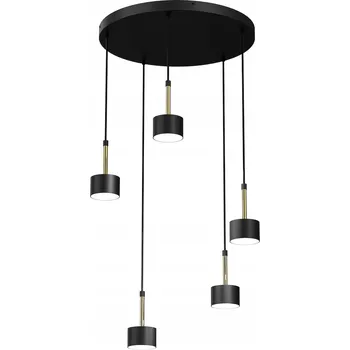 Závěsné svítidlo arena black/gold 5xGX53